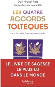 Couverture les quatre accords Toltèques Couverture Les quatres accords Toltèques